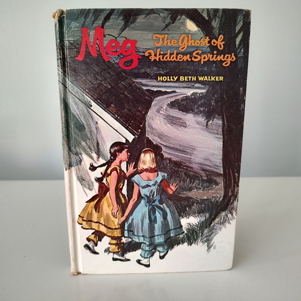 Meg Mystery The Ghost Of Hidden Springs 70s Holly Beth Walker Teen Preteen
